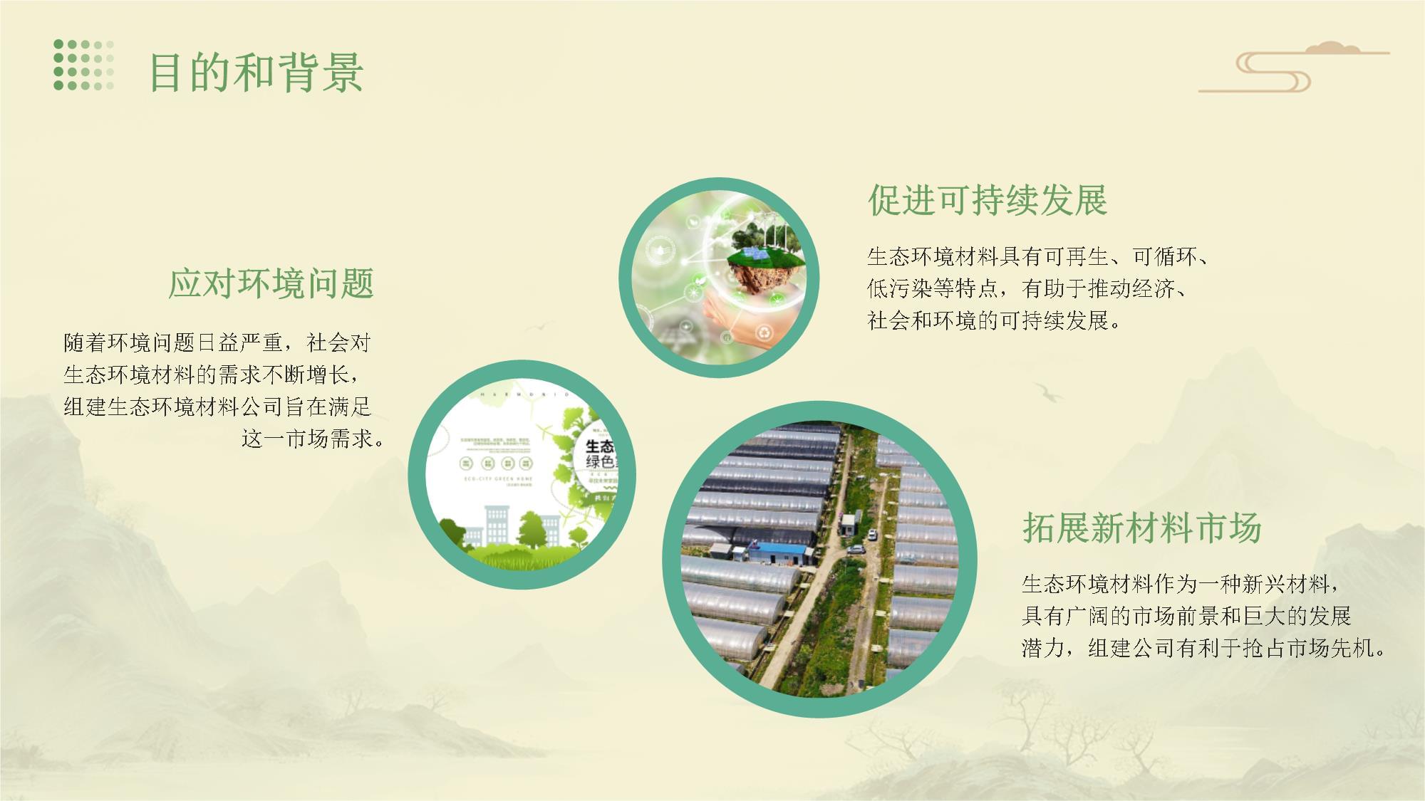 組建生態環境材料公司方案 銷售策略與實施路徑